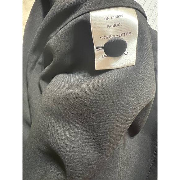 Abbey Glass Black 3D Floral Sequin Mesh Sleeveless High Neck Top NWT sizeXS - Picture 13 of 13